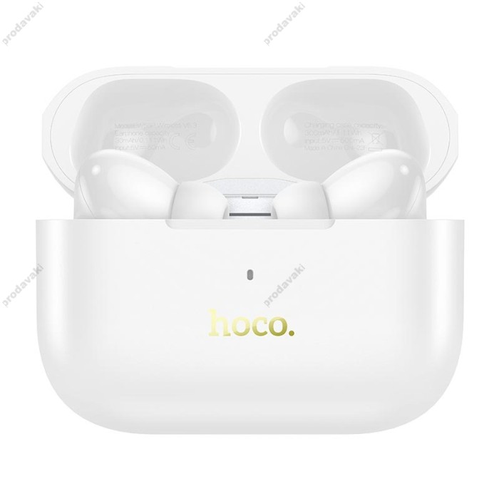 Бездротові Bluetooth навушники HOCO EW56 Plus Generoso true wireless ANC noise reduction BT 5.3 White